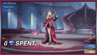 HOW TO GET VEXANA LIMITEDTIME EVENT EPIC SKIN FOR FREE  SANGUINE ROSE [upl. by Trici531]