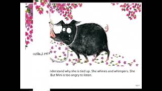 The Pottering Pig  read along childrens story [upl. by Armilla]