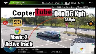 Mavic 2 Pro Active track 056 KPH 36 MPH 🚗🚁 [upl. by Corry]