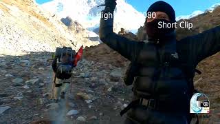 Makalu High Camp Trekking Clip [upl. by Aniretac811]