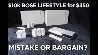 BOSE LIFESTYLE 30 REPAIR AND REVIEW [upl. by Fisa]