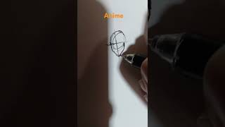 Anime Mask Drawing subscribe comment anime like shortvideo drawing [upl. by Cohberg]