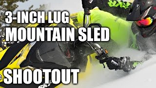 3Inch Lug Mountain Sled Shootout [upl. by Broderick641]