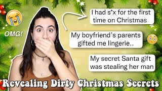 Revealing Your Dirty CHRISTMAS Secrets vlogmas day 21  Just Sharon [upl. by Mcquade796]