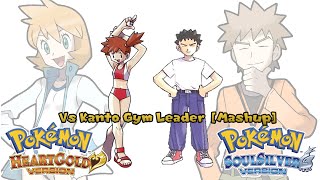 Pokémon GSC amp HGSS  Kanto Gym Leader Battle Mashup HQ [upl. by Dorreg]