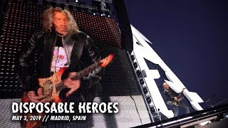 Metallica Disposable Heroes Madrid Spain  May 3 2019 [upl. by Barabas]