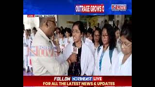 IMA’s Nationwide Protests Silchar Medical College and Hospital Joins Protest [upl. by Trabue]