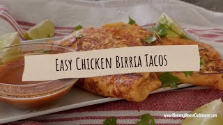 Chicken Birria Tacos [upl. by Nollek]