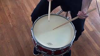 Snare drum solo snare drum march snare solo military drums [upl. by Imuy]