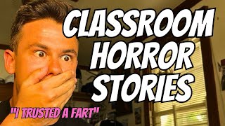 CLASSROOM HORROR STORIES part 5 [upl. by Irelav]