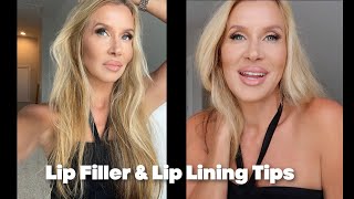 Watch This Before You Get Lip Filler  Lip Lining Techniques amp Tips [upl. by Bucella]