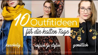 10 gemütliche HerbstWinterLooks zum Nachstylen 🍂❄️ Lookbook  Outfitideen für die kalten Tage [upl. by Aylatan733]