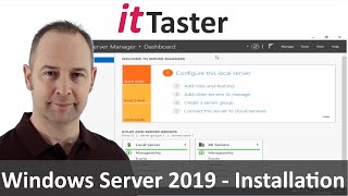 Microsoft Windows Server 2019  Installation [upl. by Aceissej]