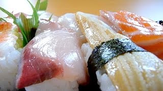 Eating Japanese food Sushi quotNigirizushiquot3 ASMR [upl. by Oivlis826]