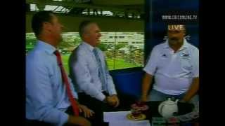 Merv Hughes Javed Miandad Sledge Fat Bus Driver Ticket Please Video  Cricket Online TVflv [upl. by Christiansen200]