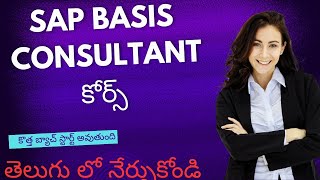 SAP BASIS క్లాస్ తెలుగు లో SAP Basis Real Time Training SAP Basis కోర్స్ in తెలుగు SAP Basis [upl. by Killarney]