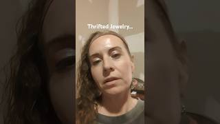 Thrifted Jewelryviralvideo viralshort viralvideos viralshorts thrift jewelry style fashion [upl. by Suiradel]