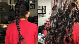 Hair Curls  Hair volume  Cocoon Salon [upl. by Nawram]