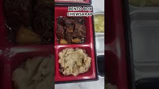 Bento Box ChewSarap  Ayala Malls Cloverleaf [upl. by Poore]