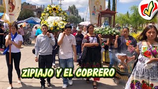 PEREGRINOS DE ZIPIAJO Y EL COBRERO 22 DE SEPTIEMBRE fiestas a la Virgen del Rosario REVISTA COENEO [upl. by Nahtnamas483]