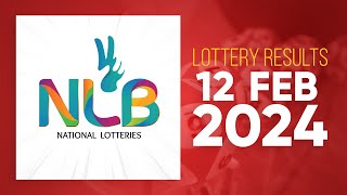 NLB Live Lottery Draw 20240212  0930 PM [upl. by Eob951]