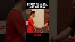 Respect All Martial Arts in Vietnam DKYOO shorts [upl. by Latin]