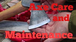 How to Sharpen and Maintain Your Axe [upl. by Ekle]