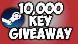 10000 STEAM KEY GIVEAWAY [upl. by Leona593]