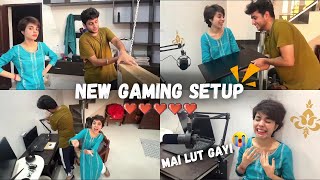 Raghav ka new gaming setup🥺 Sastay mai 💸AD257 [upl. by Schilit350]