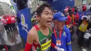 MARATHON BOSTON 2018  YUKI KAWAUCHI Power Motivation video [upl. by Htrowslle]