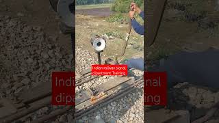 Indian railway signal dipartment training  training signal railway Indianrailway signaling [upl. by Brewer]