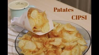 TUZLU PATATES CIPSI  Salty Potato Chips  Соленые Картофельные Чипсы [upl. by Baryram]