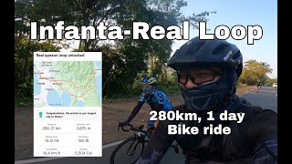 280 km 1 day bike ride to Infanta  Real Quezon Loop via MariLaQue [upl. by Elem]