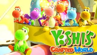 Yoshis Crafted World  Full Game Walkthrough [upl. by Assirat]