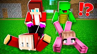 Mikey Cheating To His Girlfriend with JJs Wife in Minecraft Maizen   Maizen [upl. by Coshow]