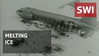 US plane wreck to be cleared from Swiss Alps [upl. by Loise]