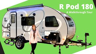 R Pod 180 by Forest River Walkthrough Tour [upl. by Hirai]