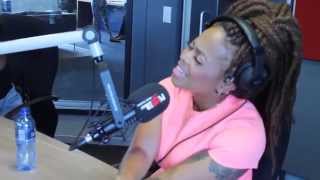 Chrisette Michele Sings in Acapella on POWER FM 987 [upl. by Araccat49]