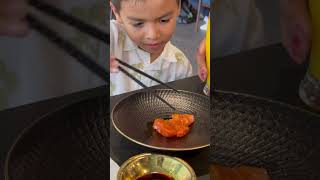 Eating sashimi food video eating [upl. by Sanchez860]