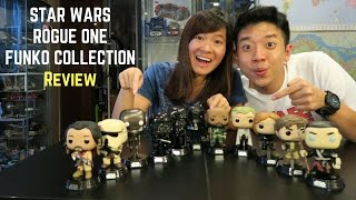 Star Wars Rogue One Funko Collection Review [upl. by Heshum]