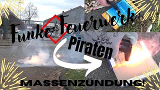 FUNKE FEUERWERK  PIRATEN MASSENZÜNDUNG [upl. by Gettings]