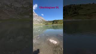 oberblegisee in braunwald glarus switzerland swim [upl. by Ahsote207]