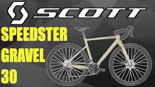 SCOTT SPEEDSTER GRAVEL 30  Good Gravel Bike At A Good Price [upl. by Mcmillan]