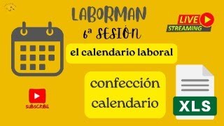 confección del calendario laboral [upl. by Esmaria]