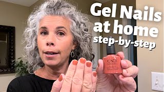 How to do GEL NAILS at Home  Gel Polish Tutorial Step by Step [upl. by Isyak]