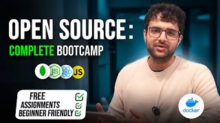 Open Source Bootcamp  Complete Docker and Devops Roadmap  Part 1 [upl. by Htaeh252]