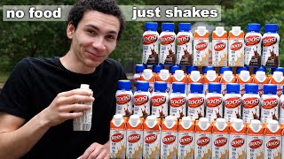 Living on soy shakes for a week to gain weight [upl. by Ytsirt269]