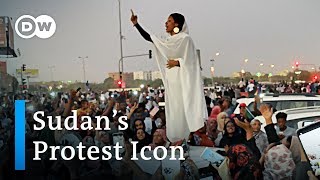 Sudans Nubian Queen becomes a protest icon  DW News [upl. by Yehsa781]