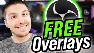 OBS Free Overlays for New Streamers Quickly Get Started for 2023 [upl. by Wiles]