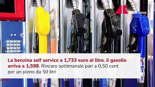 Carburanti salgono ancora i prezzi [upl. by Aneris]